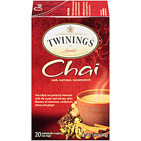 Twinings of London Chai Tea - 20 ct