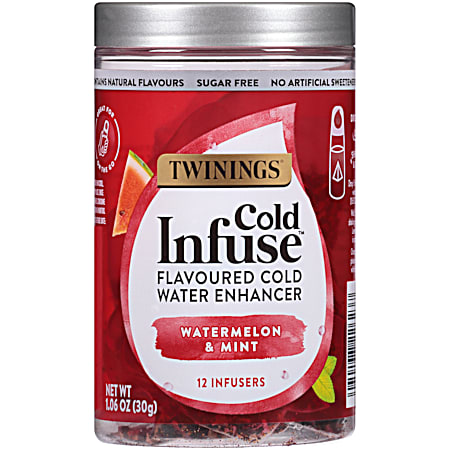Cold Infuse Watermelon & Mint Water Enhancer - 12 ct