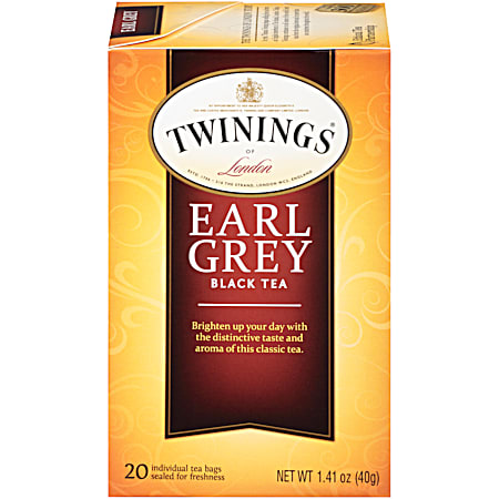 Twinings of London Earl Grey Tea - 20 ct