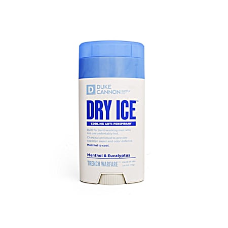 Duke Cannon 2.75 oz Dry Ice Menthol & Eucalyptus Cooling Antiperspirant & Deodorant