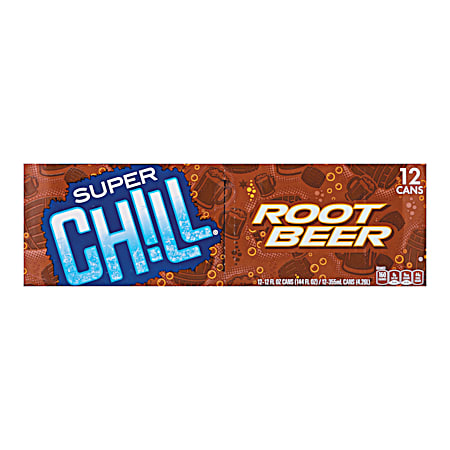 Super Chill Rootbeer Soda - 12 pk