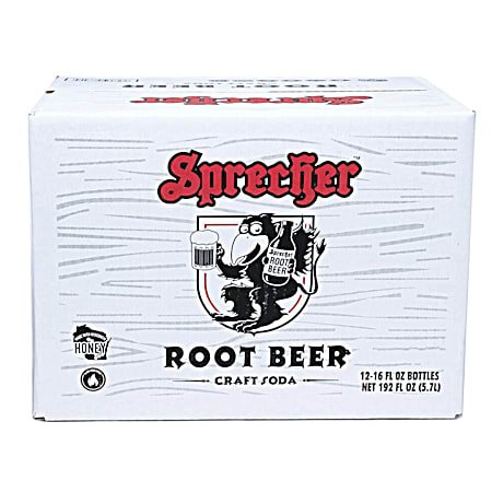 Sprecher 16 oz Root Beer - 12 pk