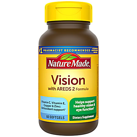 Vision with AREDS 2 Formula - 60 Softgels