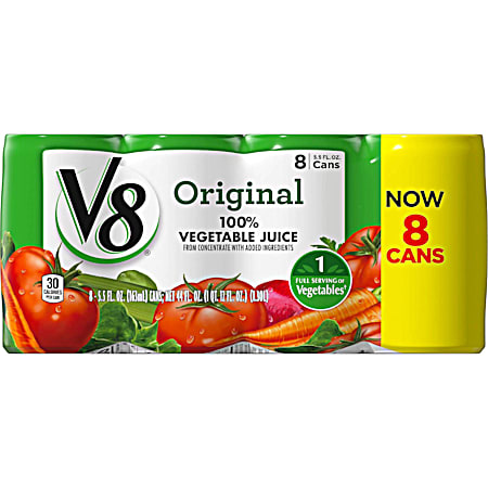 Original 44 oz 100% Vegetable Juice - 8 pk