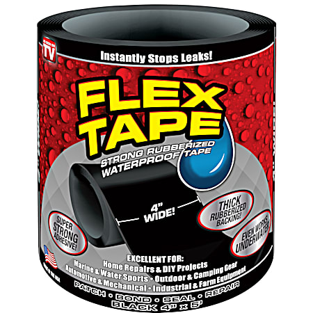 Black Waterproof Rubberized Tape
