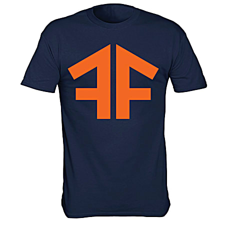 Men's Navy FF Short Sleeve Logo T-Shirt