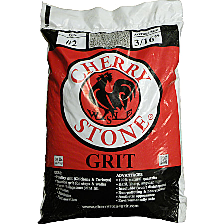 Cherry Stone 50 lb #2 Poultry Grit