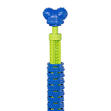 Bulbhead Chew Brush Blue Dog Self Brushing Toothbrush