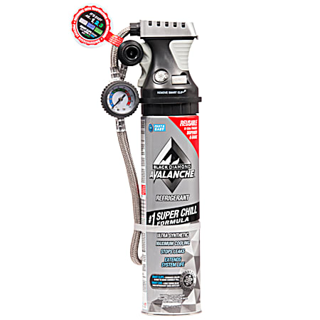 Black Diamond Avalanche 18 oz R134a Refrigerant w/ Trigger & Gauge