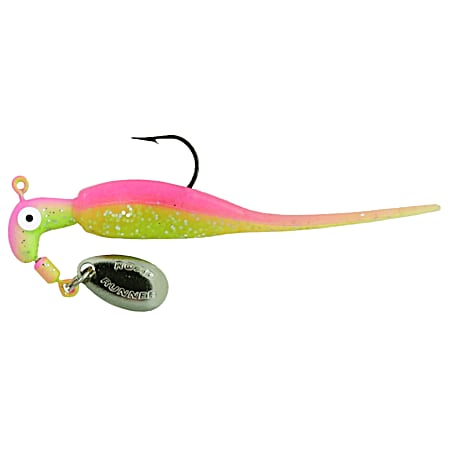 Electric Chicken Glo Slab Runner w/Baby Shad Panfish Lure