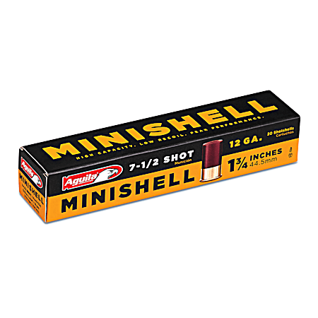 12 Ga Minishell 7-1/2 Shot