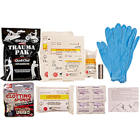 Trauma Pak Adventure Medical Kit w/ QuikClot
