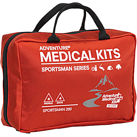 Adventure Medical Kits Sportsman 200 Red First-Aid Medical Kit