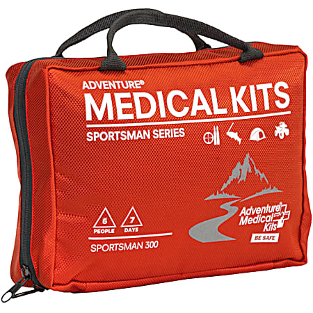 Sportsman 300 Red First-Aid Medical Kit
