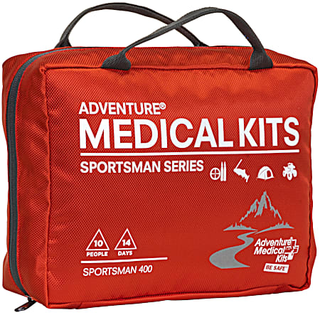 Adventure Medical Kits Sportsman 400 Red First-Aid Medical Kit