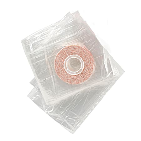 2 Pc Clear Patio Door Insulation Shrink Kit