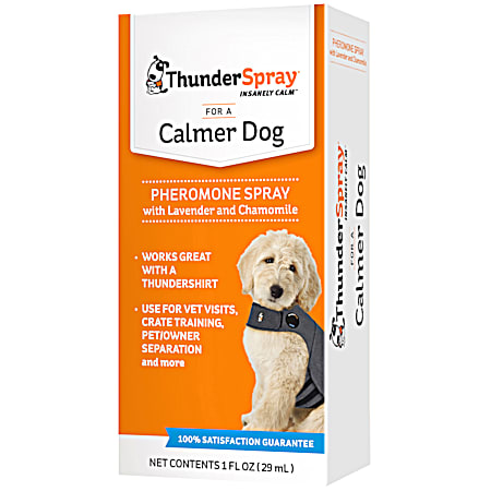 1 fl oz ThunderSpray Calming Dog Spray