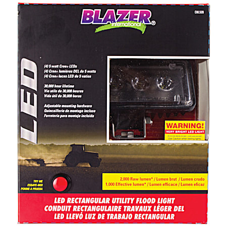 Blazer International CWL509 LED Rectangular Utility Flood Light
