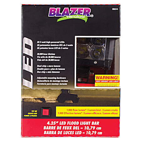 Blazer International 4.25 in LED Flood Light Bar - CWL514