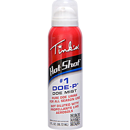 Tink's Hot Shot #1 Doe-P Doe Mist Buck Lure