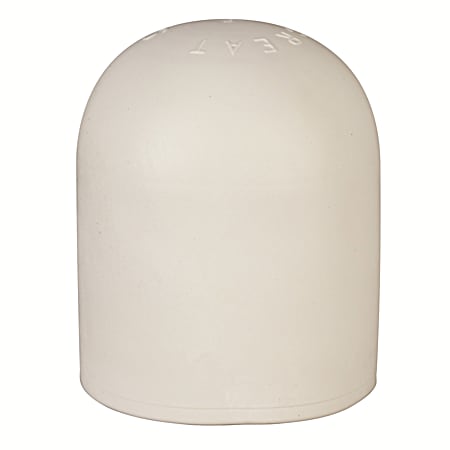 White Rubber Safety Cap