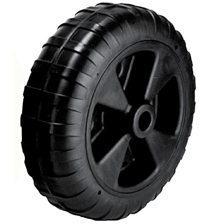 24 in x 8 in Black Dock Wheel