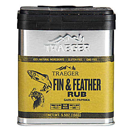 Traeger 5.5 oz Fin & Feather Rub