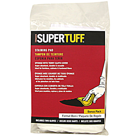 Trimaco SuperTuff Staining Pad w/ Gloves