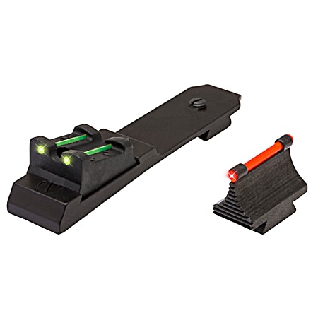 TruGlo Ruger 10/22 Rimfire Rifle Fiber-Optic Sight Set