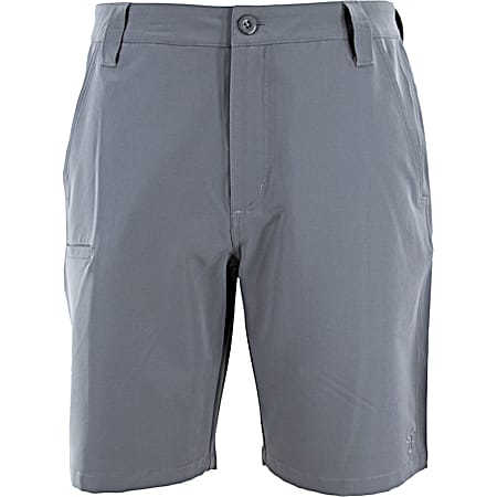 Men's Fishing Twin Reef Cool Gray Shorts