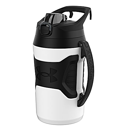 Under Armour 64 oz White Playmaker Jug Water Bottle