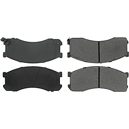 Premium Semi-Metallic Brake Pads w/ Shims & Hardware - 300.0428