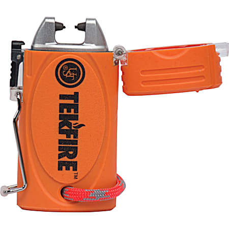 UST TekFire PRO Orange Fuel-Free Lighter