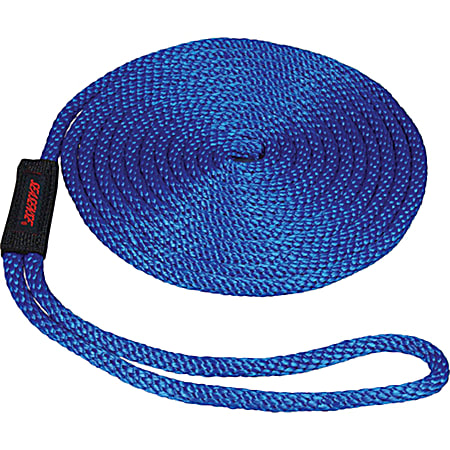 15 ft Blue Solid Braid Rope