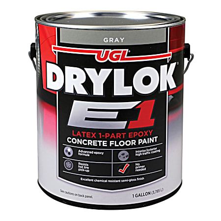 E1 Grey 1-Part Epoxy Floor Paint