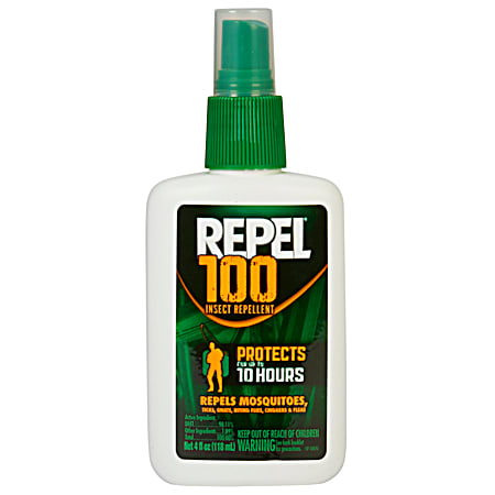 100 4 oz Pump Spray Insect Repellent