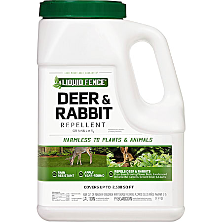 5 lb Granular Ready-to-Use Deer & Rabbit Repellent