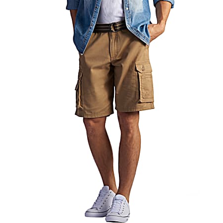 Men's Big & Tall Wyoming Bourbon Cotton Twill Cargo Shorts