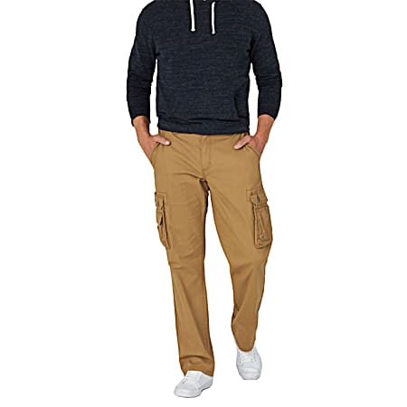 Men's Wyoming Bourbon Relaxed Fit Cotton Cargo Pants
