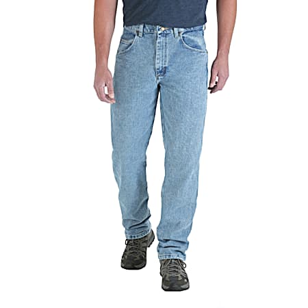 Men's Vintage Indigo Relaxed Fit Jeans