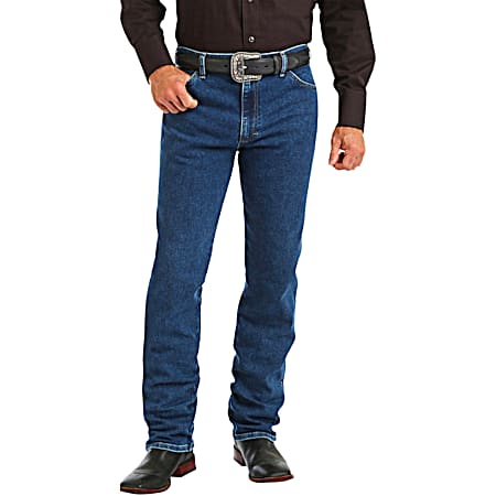 Men's Stonewashed Original Fit Cowboy Cut Jeans