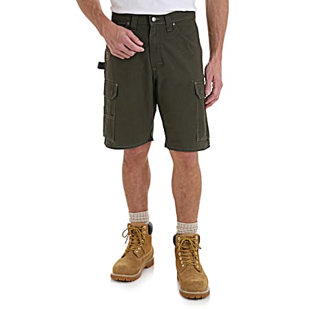 Wrangler Men's Big & Tall Riggs Workwear Ranger Loden Cargo Shorts