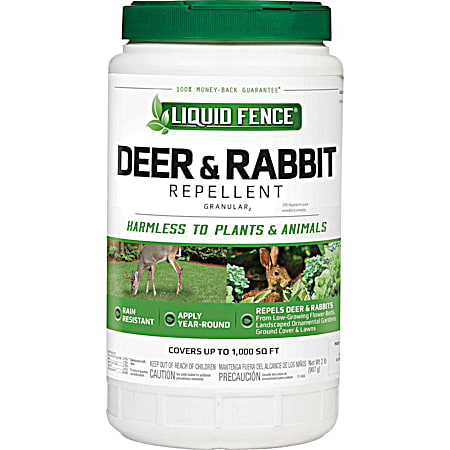 2 lb Granular Ready-to-Use Deer & Rabbit Repellent