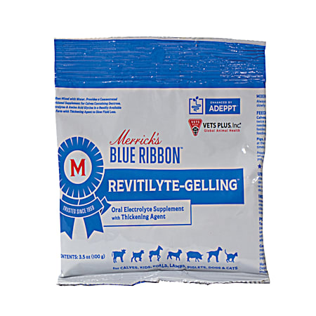 Merrick's Blue Ribbon Revitilyte-Gelling Oral Electrolyte Supplement w/ Thickening Agent