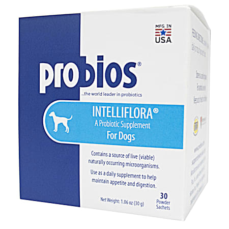 Probios Intelliflora Probiotic Supplement for Dogs - 30 Ct