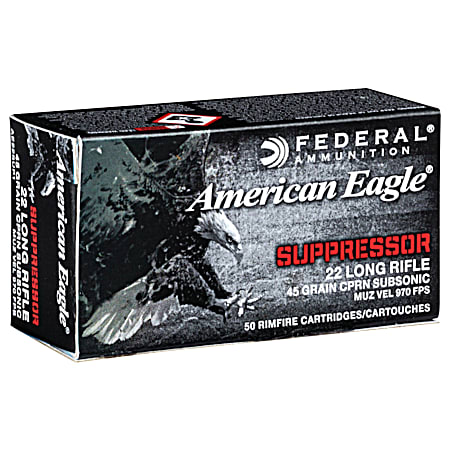 American Eagle Rimfire Suppressor Ammunition