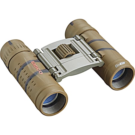 Essentials 8x21mm Brown Camo Compact Roof Binoculars