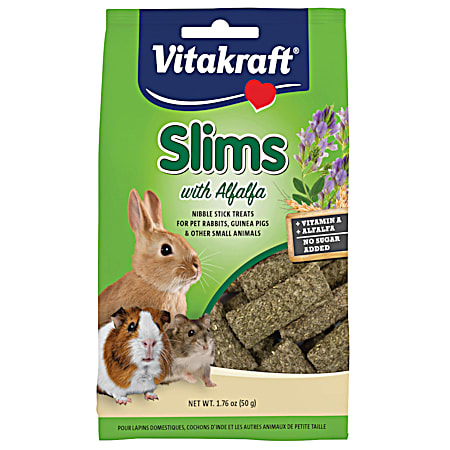 1.76 oz Slims w/ Alfalfa Rabbit Treat