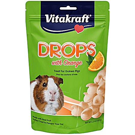 Vitakraft Drops w/ Orange Guinea Pig Treat