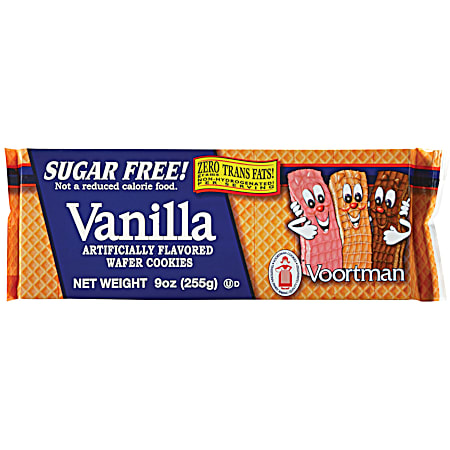 9 oz Sugar Free Vanilla Wafers